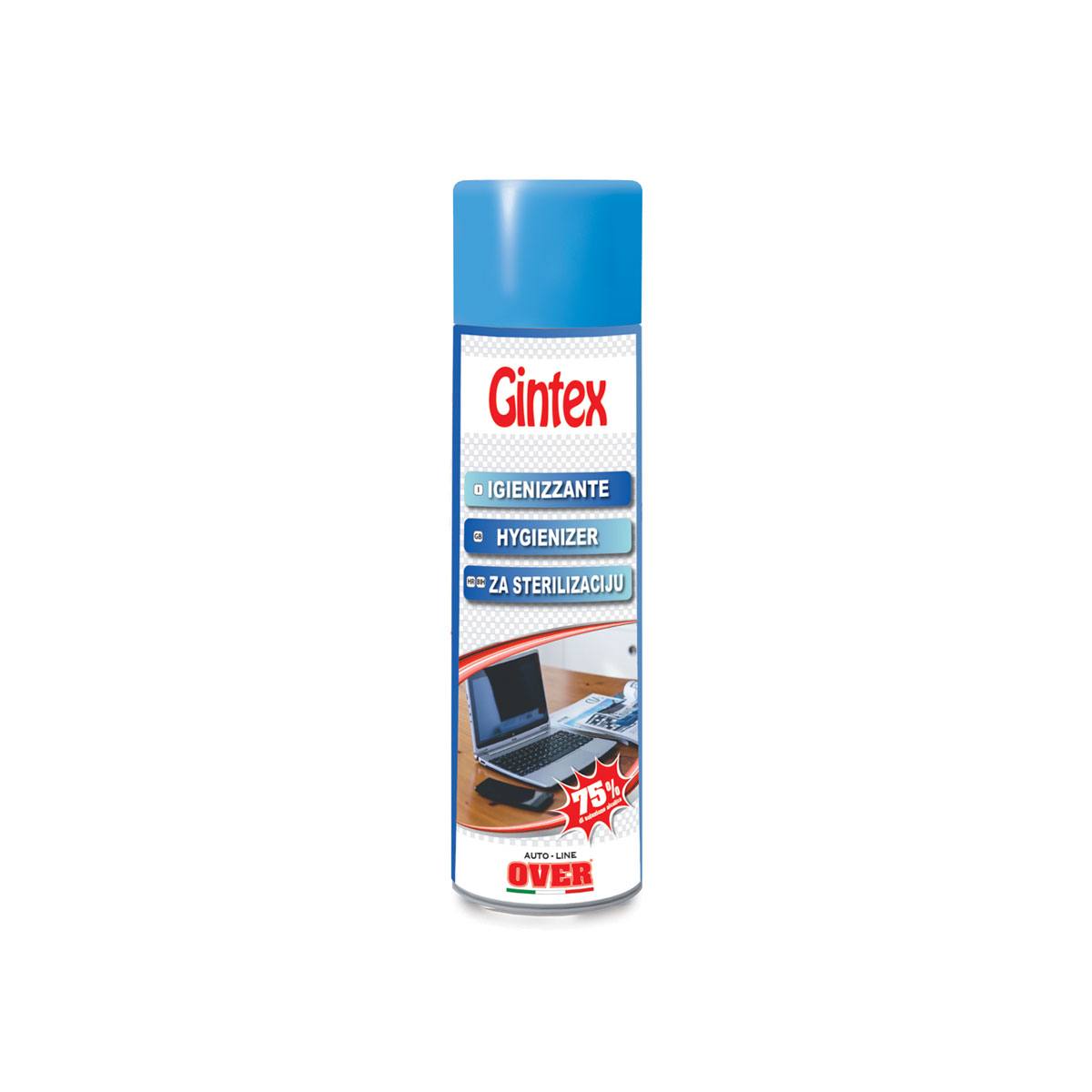 OVER Gintex 300ml - Za dezinfekciju površina - (LUSIGEN)