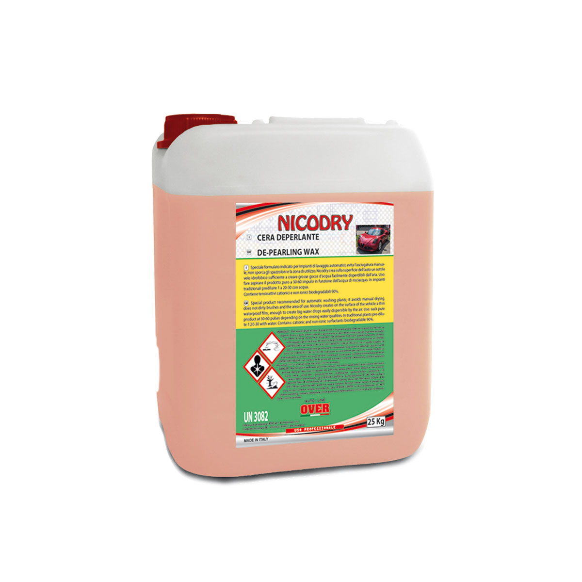 OVER Nicodry 10kg - Vosak sa vododbojnim sastojcima