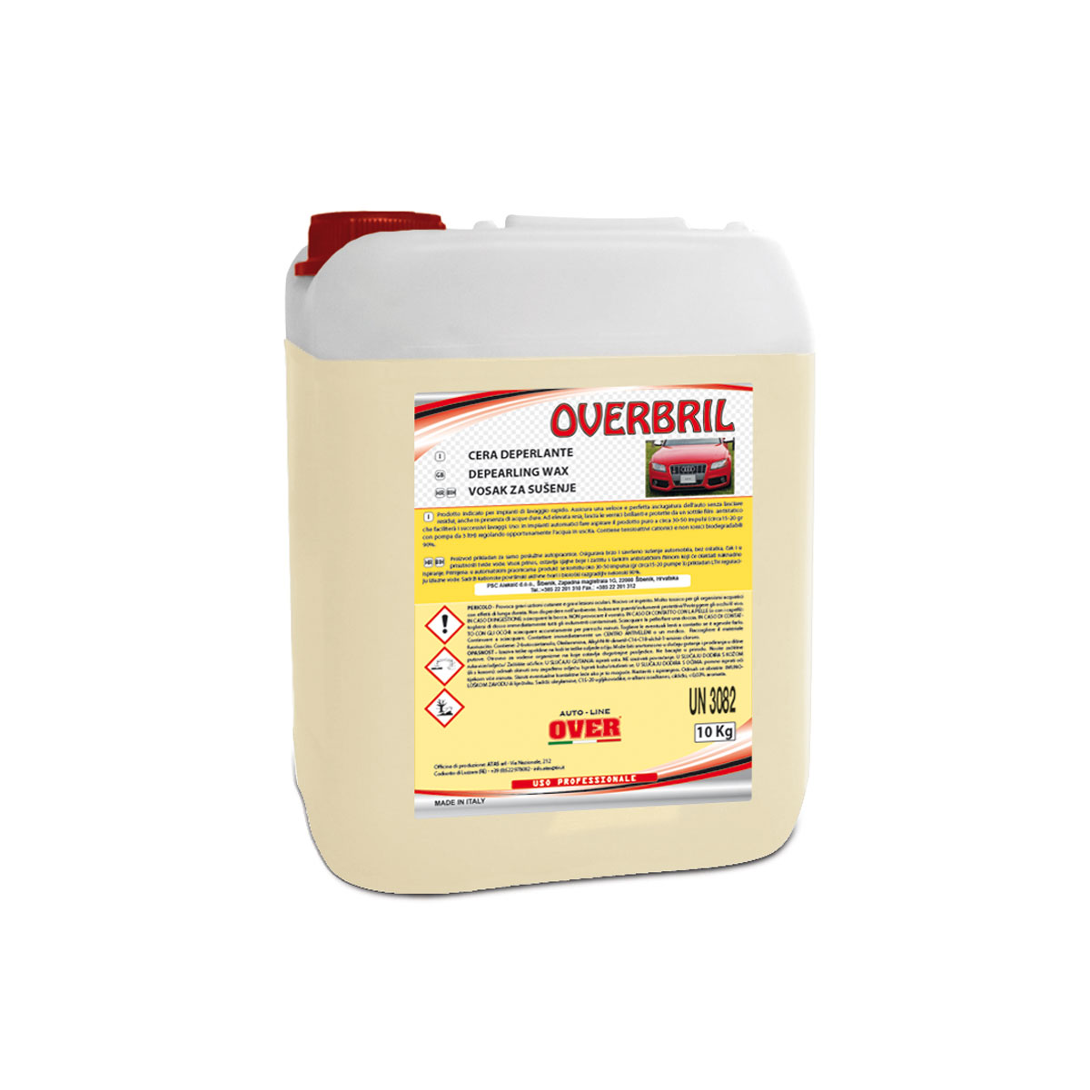 OVER Overbrill 10kg - Koncentrirani samosušeći vosak